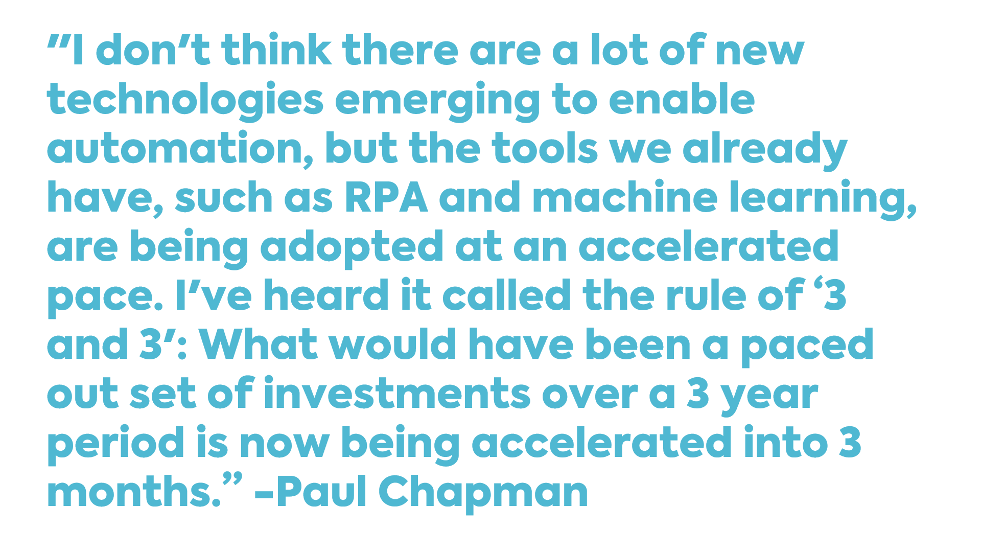 Paul Chapman Quote