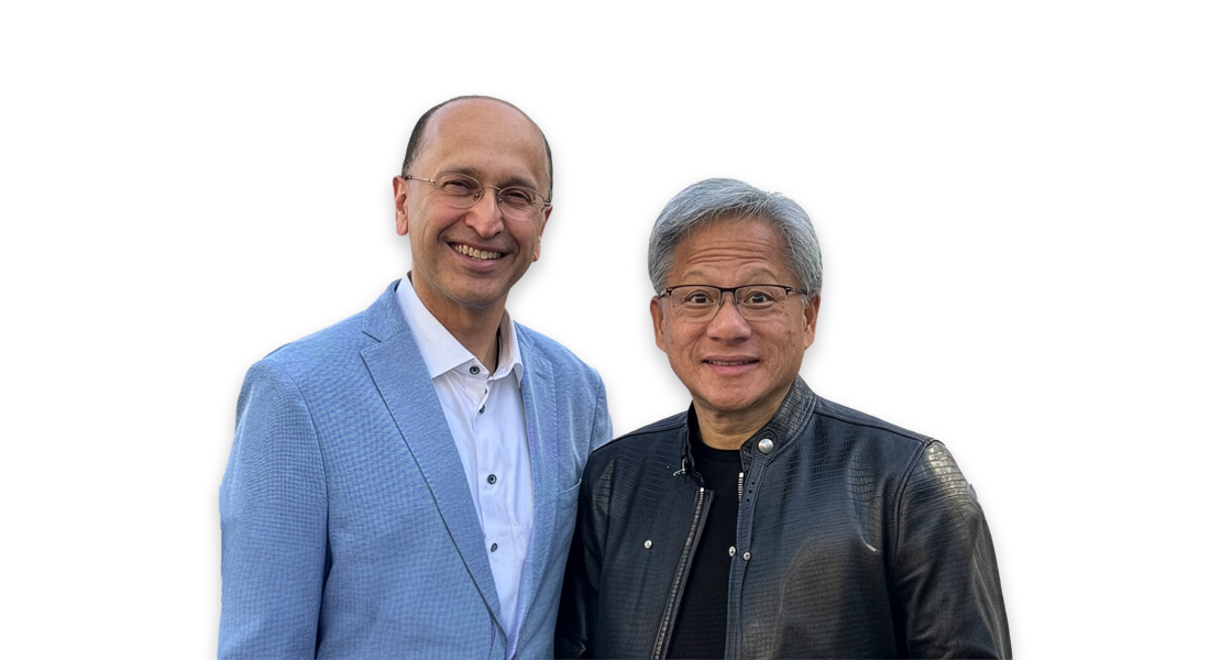 navin chaddha and jensen huang
