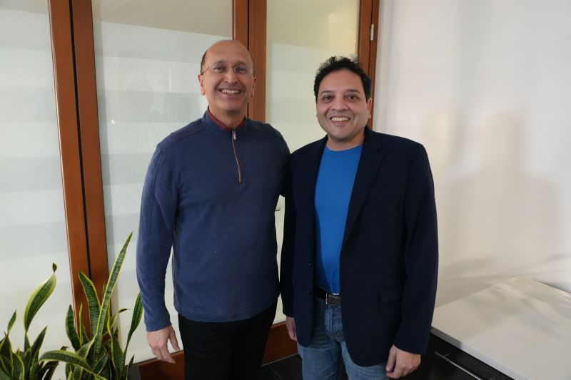 Navin Chaddha and Tarun Raisoni